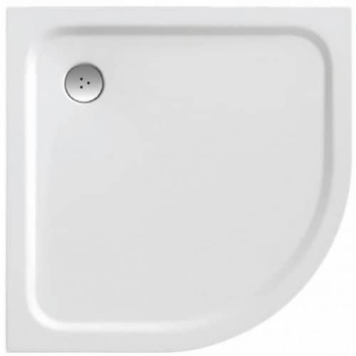 Купить Поддон Ravak Elipso Pro Chrom душевой полукруглый 800x800х30 мм по низкой цене