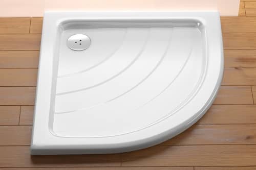 Купить Поддон Ravak Ronda-90 LA душевой полукруглый 900x900х95 мм по низкой цене