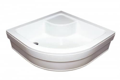 Купить Поддон Ravak Sabina-80 LA душевой полукруглый 800x800х270 мм по низкой цене