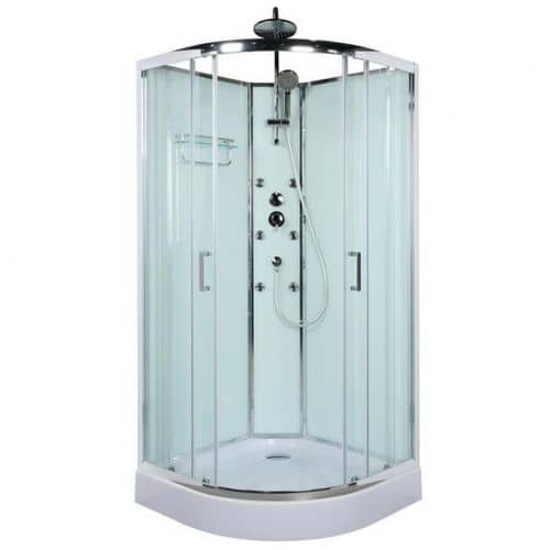 Купить Душевая кабина BelBagno Uno CAB-R-2-80-C-Cr 800х800x2250 мм по низкой цене