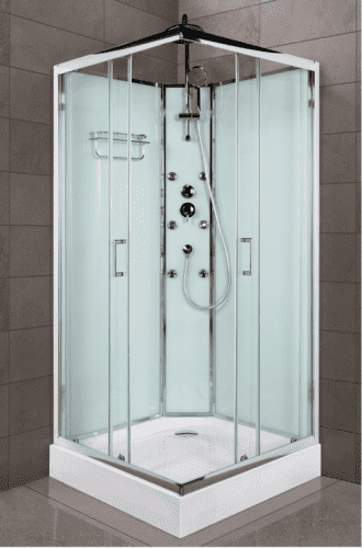 Купить Душевая кабина BelBagno Uno CAB-A-2-90-C-Cr 900х900x2250 мм по низкой цене