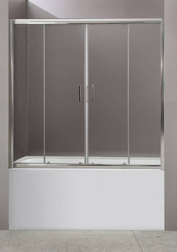 Купить Дверь BelBagno Uno душевая на ванну VF-2-170/145-P-Cr 1700x1450 мм по низкой цене