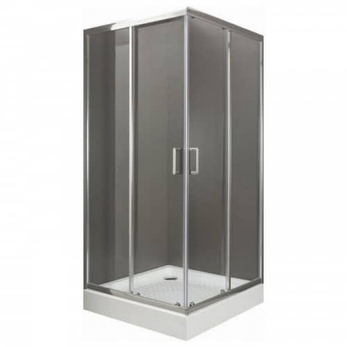 Купить Ограждение BelBagno Uno A-2-95-Р-Cr душевое 950x950x1850 мм по низкой цене