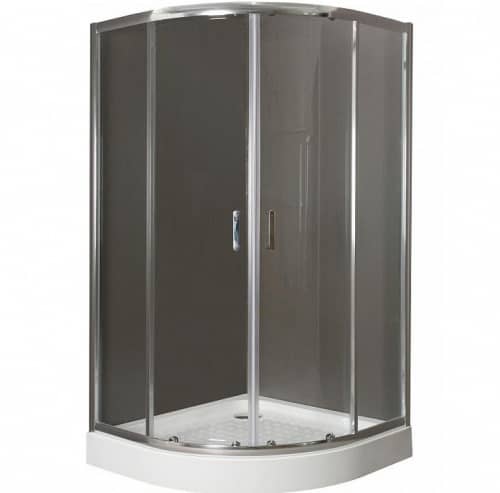 Купить Ограждение BelBagno Uno R-2-80-C-Cr душевое 800х800x1850 мм по низкой цене