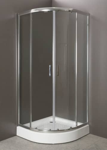 Купить Ограждение BelBagno Uno R-2-95-Р-Cr душевое 950х950x1850 мм по низкой цене