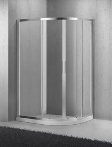 Купить Ограждение BelBagno Sela RH-2-100/80-C-Cr душевое 1000x800x1900 мм по низкой цене