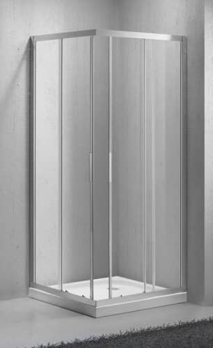 Купить Ограждение BelBagno Sela A-2-80-C-Cr душевое 800x800x1900 мм по низкой цене