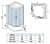 Купить Душевая кабина Weltwasser WW500 Halle 802 800х800х2170 мм по низкой цене