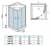 душевая кабина weltwasser ww500 laine 902 900х900х2170 мм Купить Душевая кабина Weltwasser WW500 Laine 902 900х900х2170 мм по низкой цене