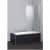 шторка belbagno sela для ванны v-1-80/140-ch-cr-r 800x1400 мм Купить Шторка BelBagno Sela для ванны V-1-80/140-Ch-Cr-R 800x1400 мм по низкой цене