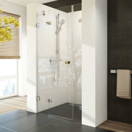 Купить Дверь Ravak Brilliant BSD3-120 R Transparent душевая хром по низкой цене