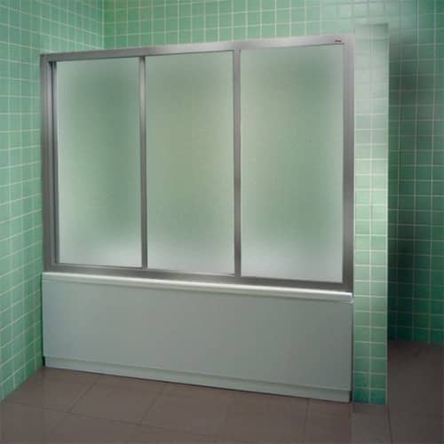 Купить Шторка Ravak Supernova AVDP3-160 для ванны, 3 створки, стекло Grape сатин 1370х1600 мм по низкой цене