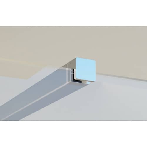 Купить Ограждение Ravak Walk-In Corner душевое Transparent блестящее 2000х1100х800 мм по низкой цене