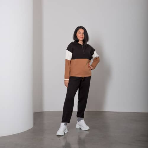 Купить Костюм Lara FF06212ABSU цвет camel по низкой цене