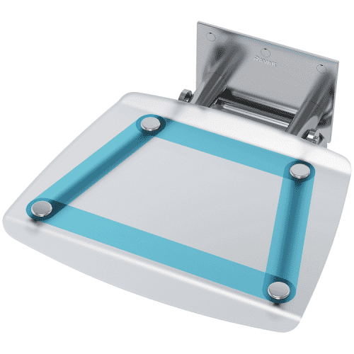 Купить Сиденье Ravak Ovo B универсальное для душа складное Decor Blueline по низкой цене