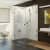 Купить Душевой уголок Ravak Brilliant BSDPS-80/80 L Transparent хром по низкой цене