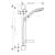 Душевой комплект Hansgrohe Croma 100 Vario 27771000 Душевой гарнитур Hansgrohe Croma 100 Vario 27771000