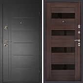 Купить Дверь Дверной Континент входная металлическая Сити-С правая Венге 860x2050 мм по низкой цене