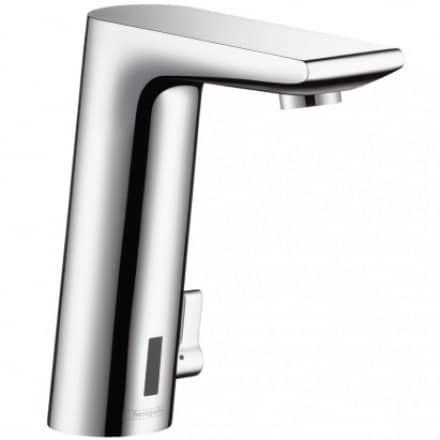 Купить Смеситель Hansgrohe Metris S 31102000 электронный для раковины по низкой цене
