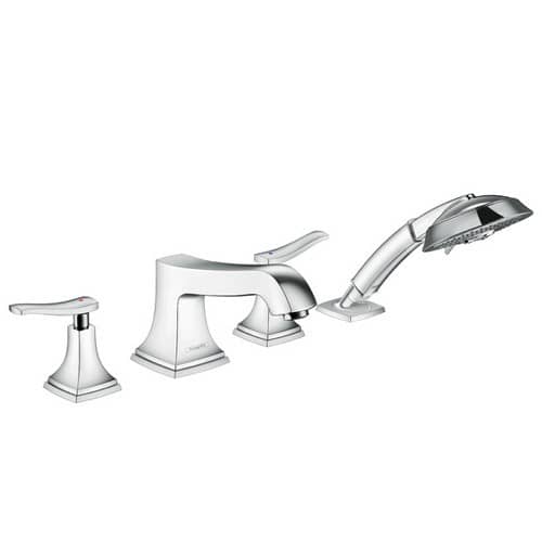 Купить Смеситель Hansgrohe Metropol Classic 31441000 на борт ванны по низкой цене