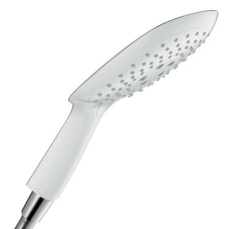Купить Душ Hansgrohe PuraVida 28567400 ручной белый/хром по низкой цене