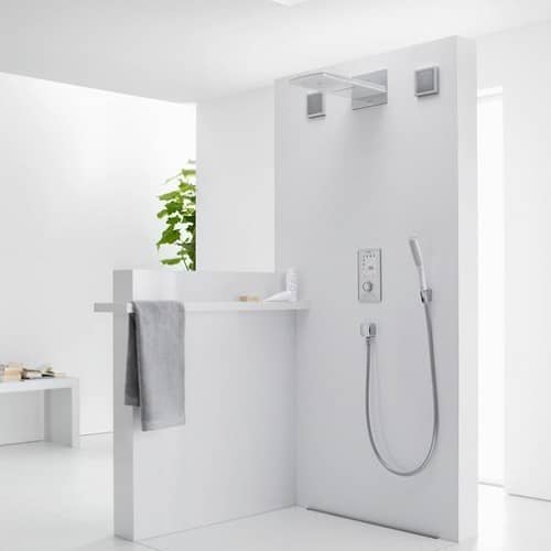 Купить Душ Hansgrohe PuraVida 28568400 ручной белый/хром по низкой цене