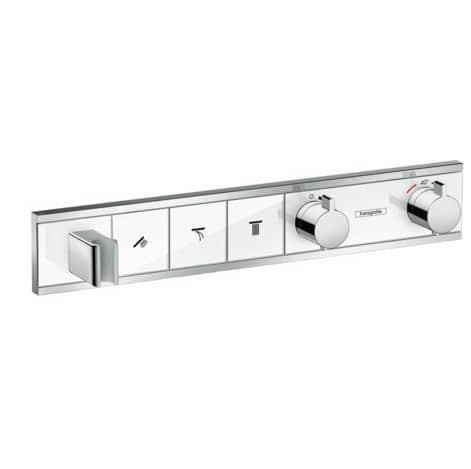 Термостат для душа Hansgrohe RainSelect 15356400 белый/хром