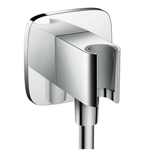 Купить Подключение Hansgrohe Fixfit 26485000 для душевого шланга с держателем Porter E по низкой цене