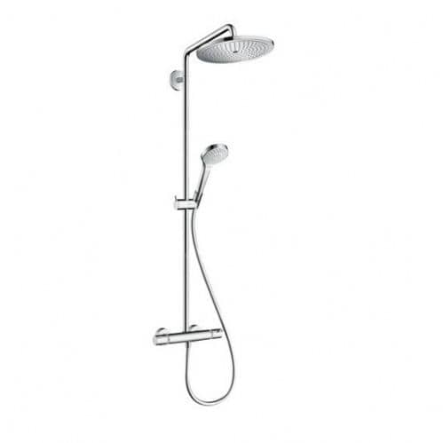 Купить Стойка Hansgrohe Croma Select S 1 jet Showerpipe 26790000 душевая с термостатом по низкой цене