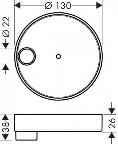 Купить Мыльница Hansgrohe Cassetta S Puro 28679000 по низкой цене
