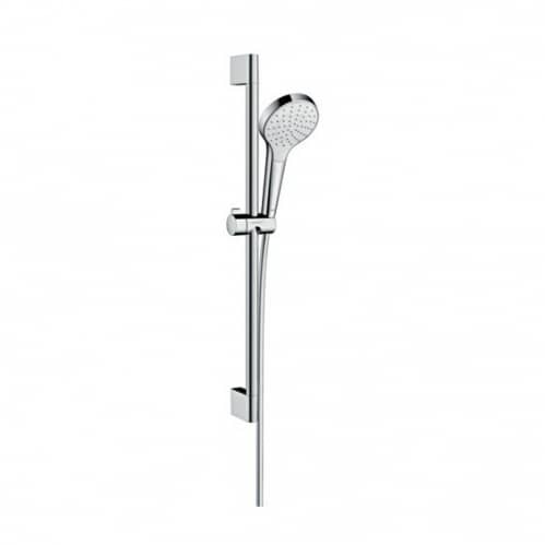 Купить Гарнитур Hansgrohe Croma Select S 1 jet EcoSmart 26565400 душевой по низкой цене