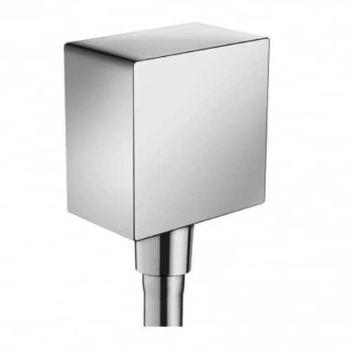 Купить Подключение Hansgrohe Fixfit Square 26455000 для душевого шланга по низкой цене