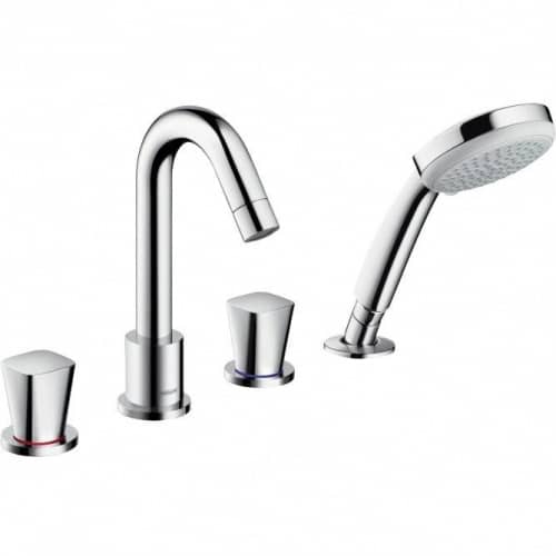 Купить Смеситель Hansgrohe Logis 71314000 на борт ванны по низкой цене