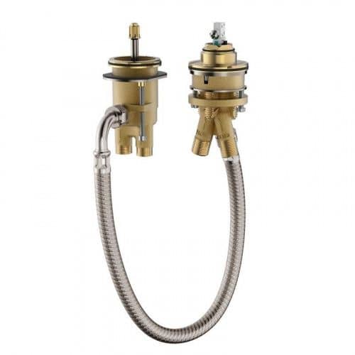 Купить Скрытая часть Hansgrohe Metropol 13159180 для смесителя на борт ванны на 2 отверстия по низкой цене