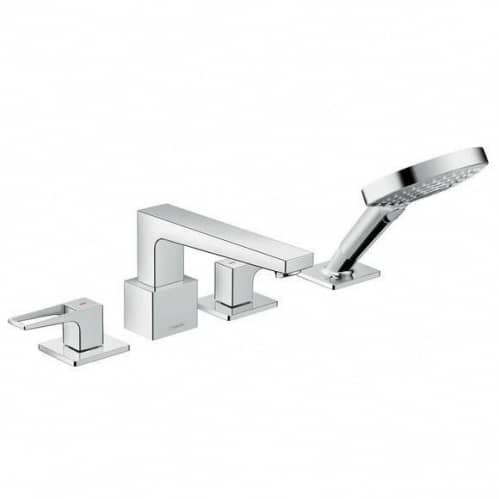Купить Смеситель Hansgrohe Metropol 74552000 на борт ванны по низкой цене