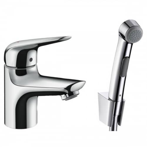 Купить Смеситель Hansgrohe Novus 71144000 для биде c гигиеническим душем по низкой цене