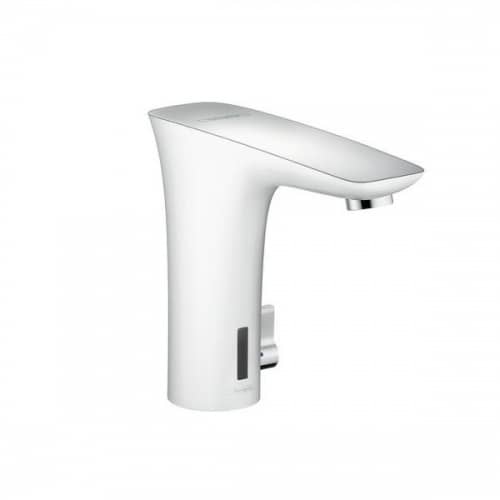 Купить Смеситель Hansgrohe PuraVida 15170400 для раковины белый/хром по низкой цене
