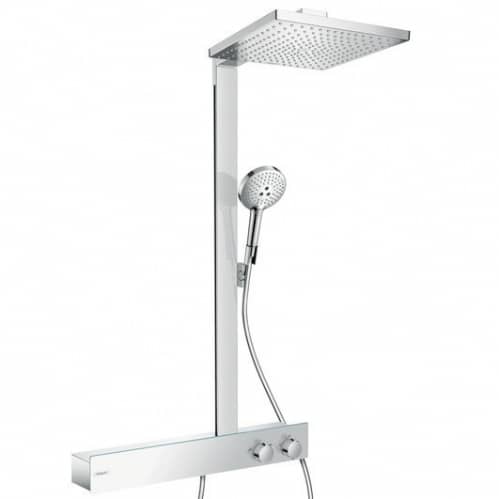 Купить Стойка Hansgrohe Raindance E 300 1jet Showerpipe 600 ST EcoSmart 27364000 душевая по низкой цене