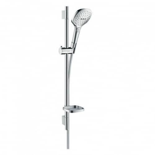 Душевой гарнитур Hansgrohe Raindance Select E 120 EcoSmart 26622400 хром/белый