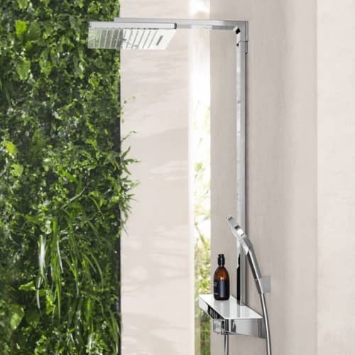 Купить Стойка Hansgrohe Rainmaker Select 2jet Showerpipe 27168400 душевая по низкой цене