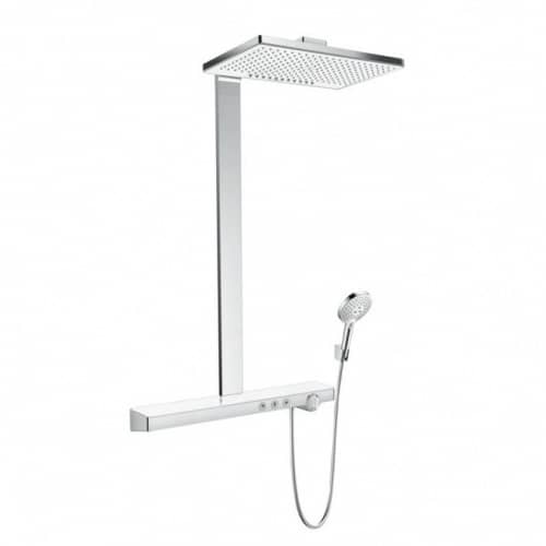 Купить Стойка Hansgrohe Rainmaker Select 2jet Showerpipe EcoSmart 27028400 душевая по низкой цене