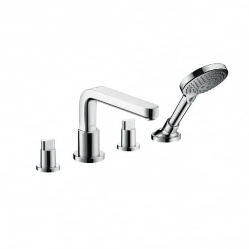 Купить Смеситель Hansgrohe Metris S 31447000 на борт ванны по низкой цене