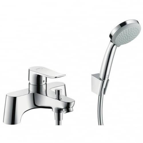 Купить Смеситель Hansgrohe Metris 31422000 на борт ванны по низкой цене