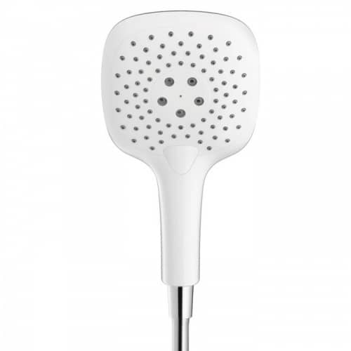 Купить Душ Hansgrohe PuraVida 150 28557400 ручной белый/хром по низкой цене