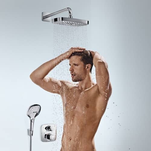 Купить Душ Hansgrohe Raindance Select E 120 Air 26520400 ручной по низкой цене