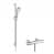 Душевой гарнитур Hansgrohe Croma Select S Vario 27014400 с термостатом белый/хром