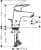 смеситель hansgrohe logis loop 70 71170000 для раковины Купить Смеситель Hansgrohe Logis Loop 70 71170000 для раковины по низкой цене