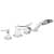 Купить Смеситель Hansgrohe Metropol Classic 31441000 на борт ванны по низкой цене