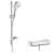 Душевая система Hansgrohe Raindance Select E 120 27038400 с термостатом белый/хром Душевой гарнитур Hansgrohe Raindance Select E 120 27038400 с термостатом белый/хром