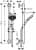 Душевая система Hansgrohe Raindance Select S 120 EcoSmart 26321400 Душевой гарнитур Hansgrohe Raindance Select S 120 EcoSmart 26321400